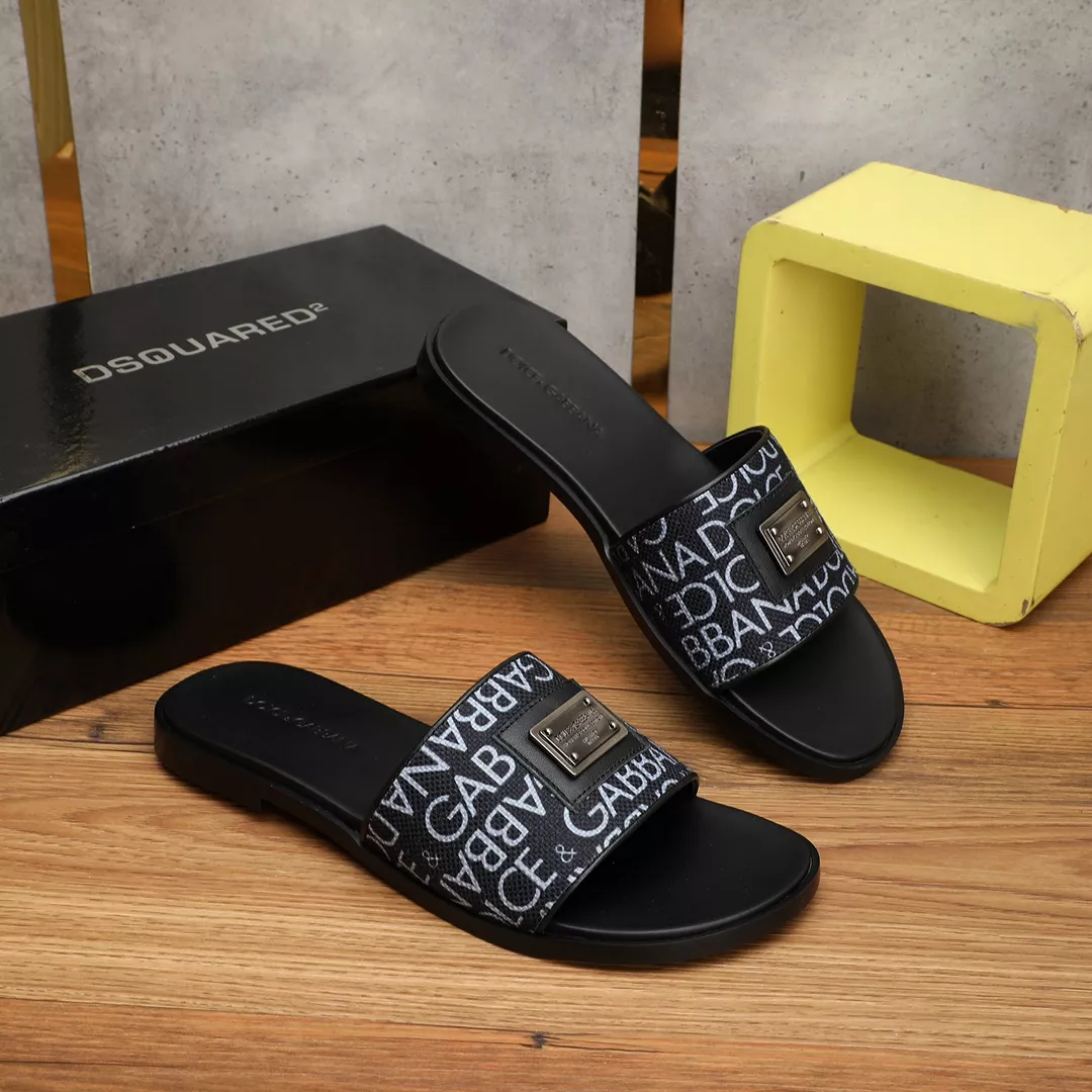 Dolce & Gabbana D&G Slippers For Men Affordable 7577