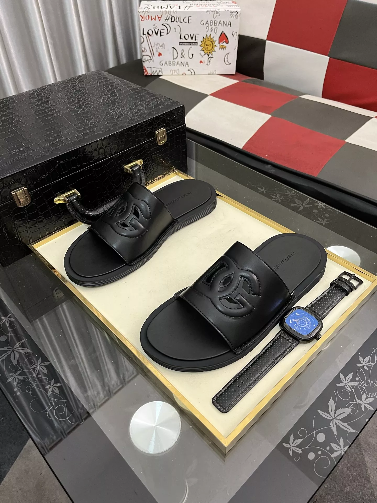Dolce & Gabbana D&G Slippers For Men Modern 5248