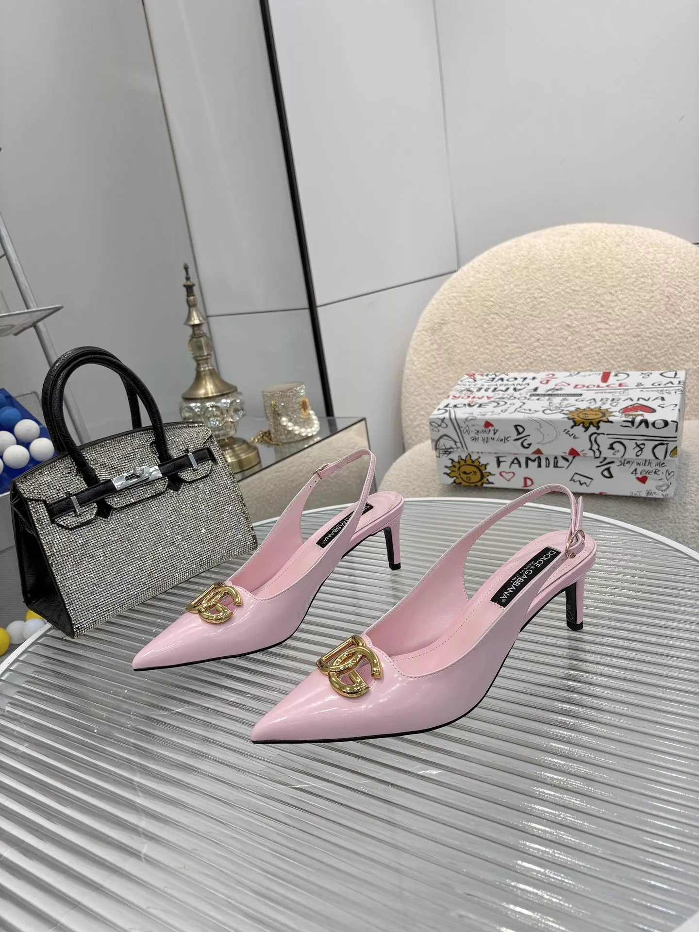 Dolce & Gabbana D&G Slippers For Women Affordable 8801