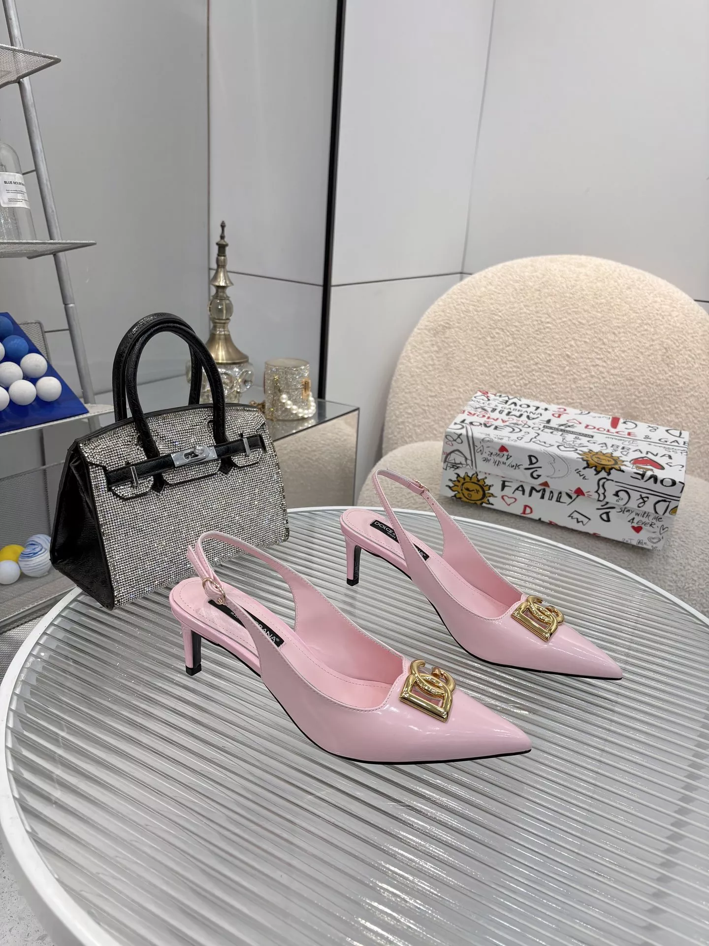 Dolce & Gabbana D&G Slippers For Women Affordable 8801