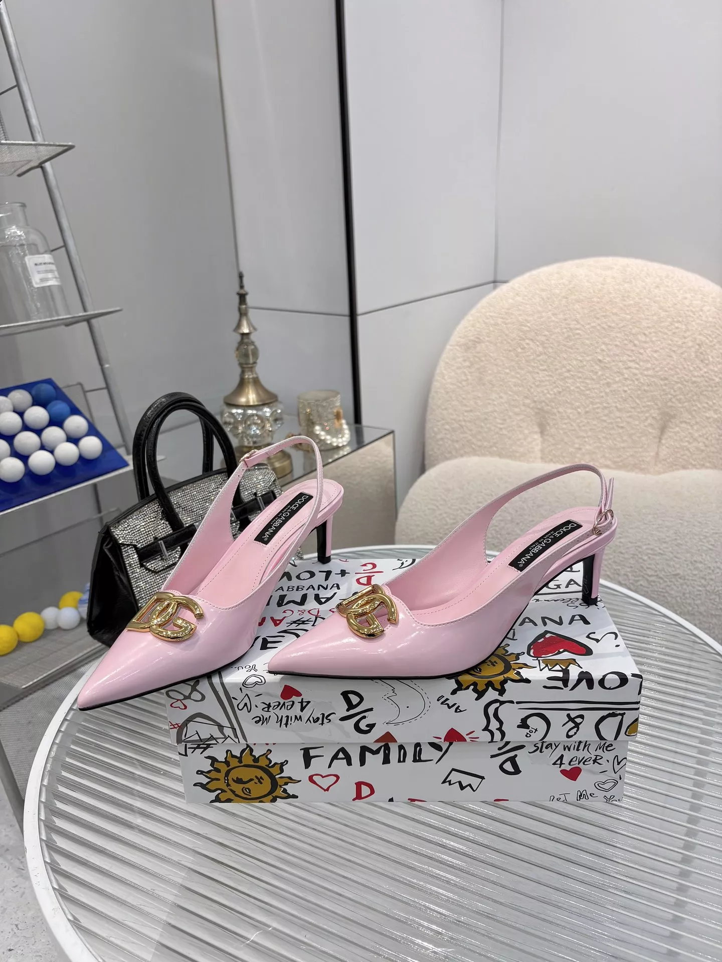 Dolce & Gabbana D&G Slippers For Women Affordable 8801