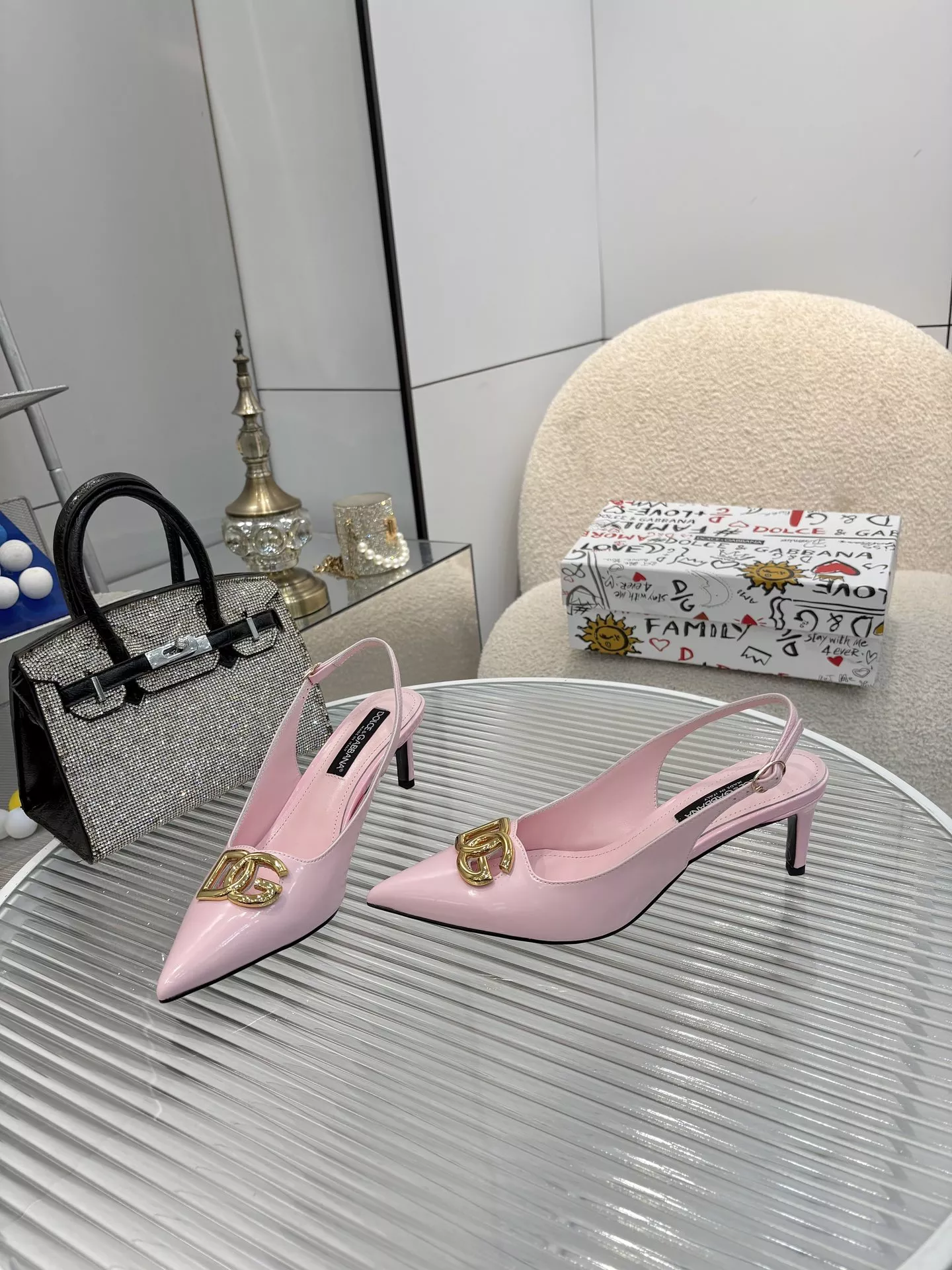 Dolce & Gabbana D&G Slippers For Women Affordable 8801