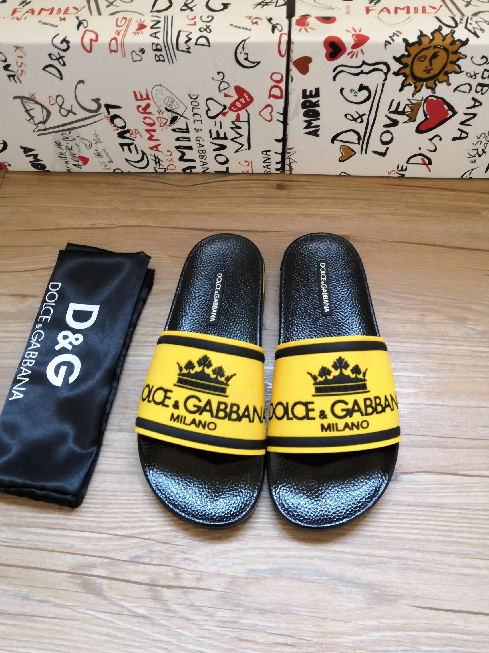 Dolce & Gabbana D&G Slippers For Women Affordable 9289