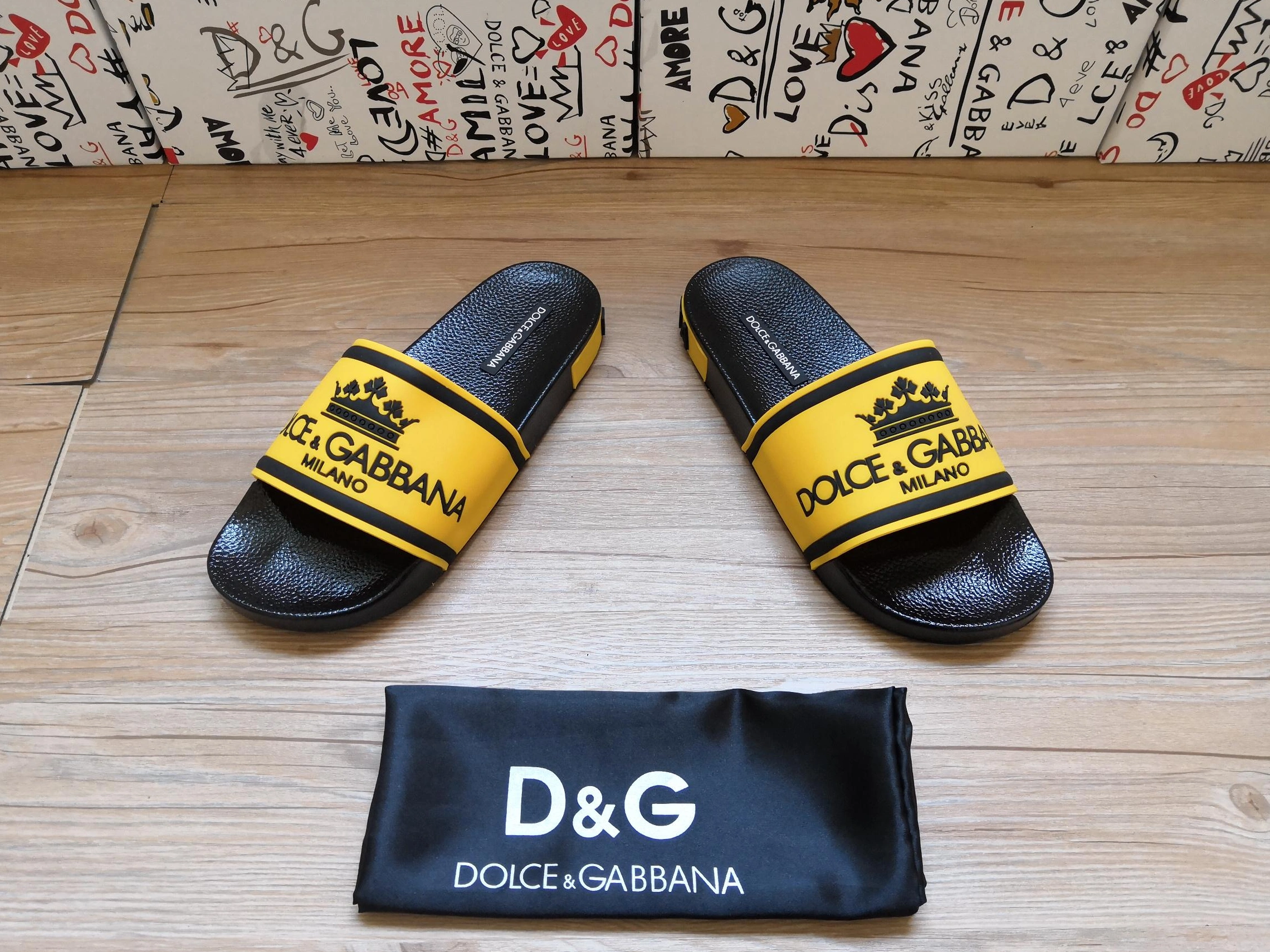 Dolce & Gabbana D&G Slippers For Women Affordable 9289
