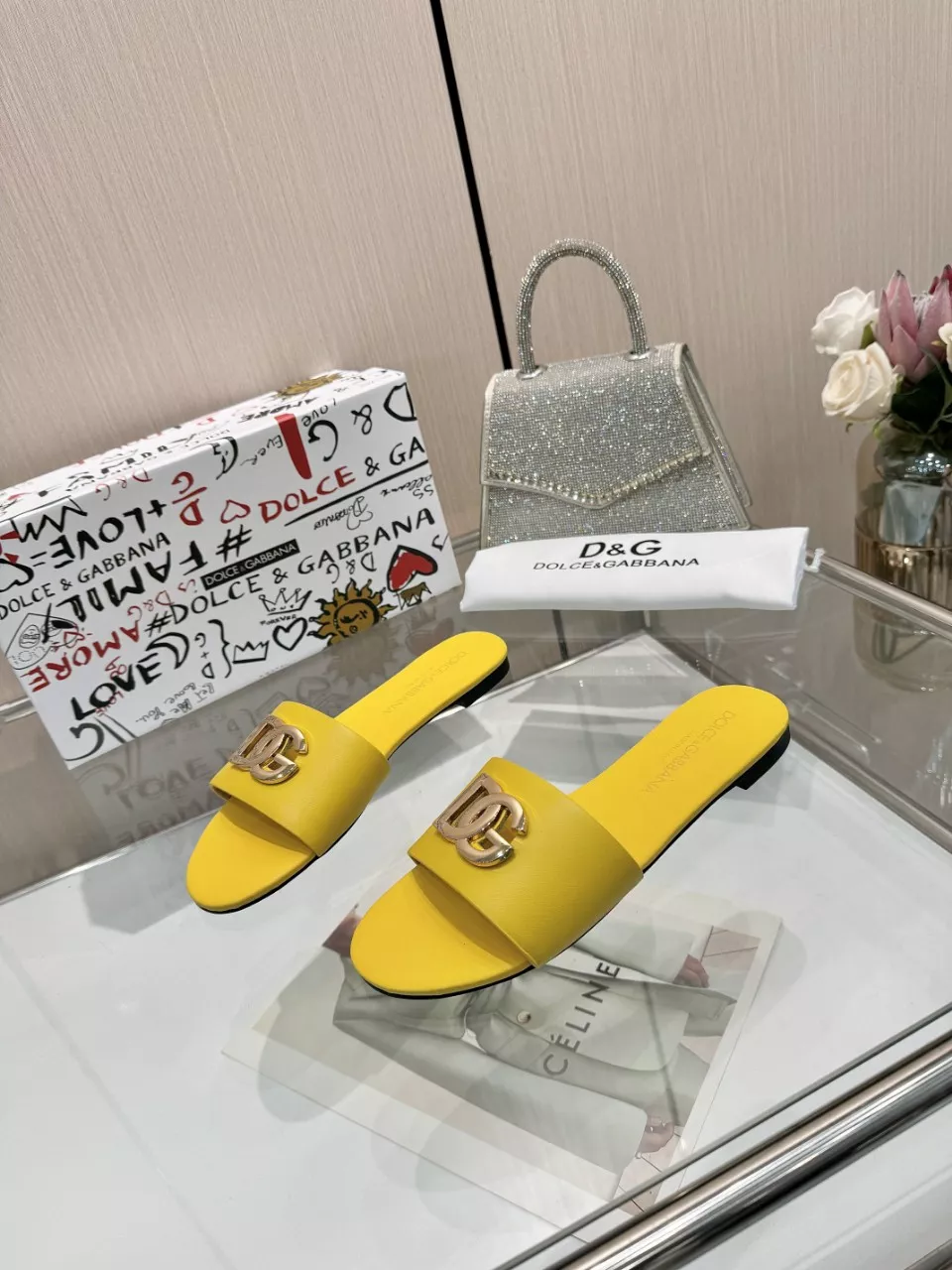 Dolce & Gabbana D&G Slippers For Women AllSeason 6772