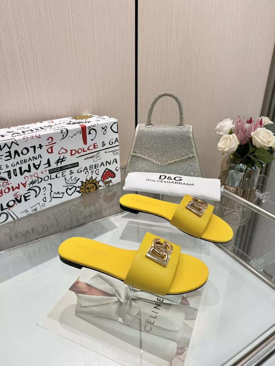 Dolce & Gabbana D&G Slippers For Women AllSeason 6772