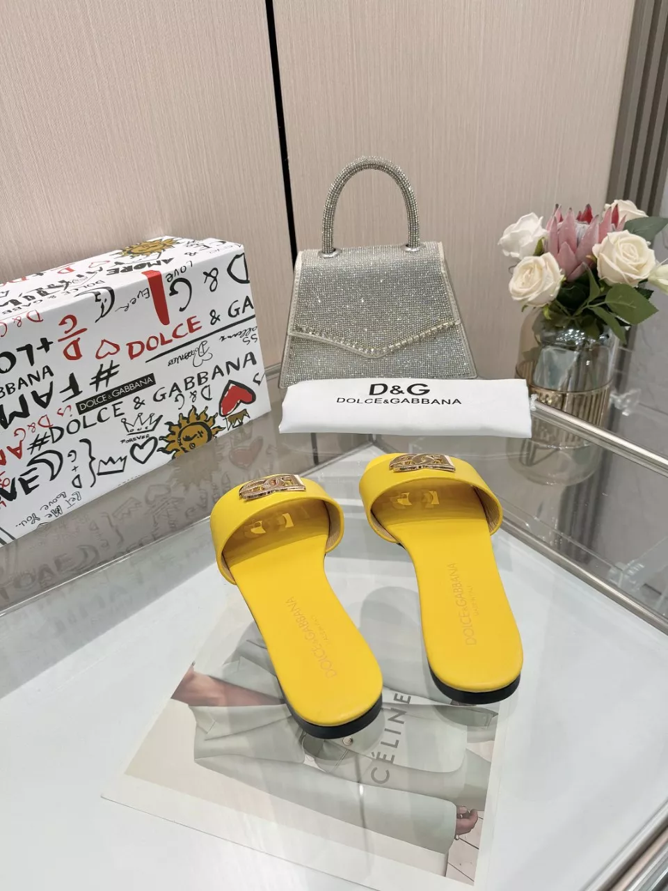 Dolce & Gabbana D&G Slippers For Women AllSeason 6772