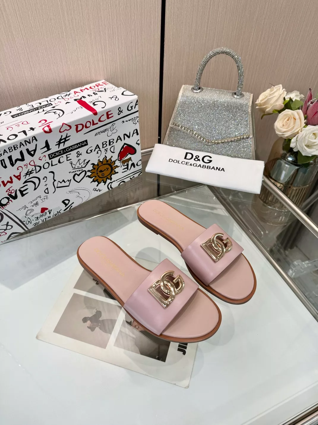 Dolce & Gabbana D&G Slippers For Women Comfortable 2688