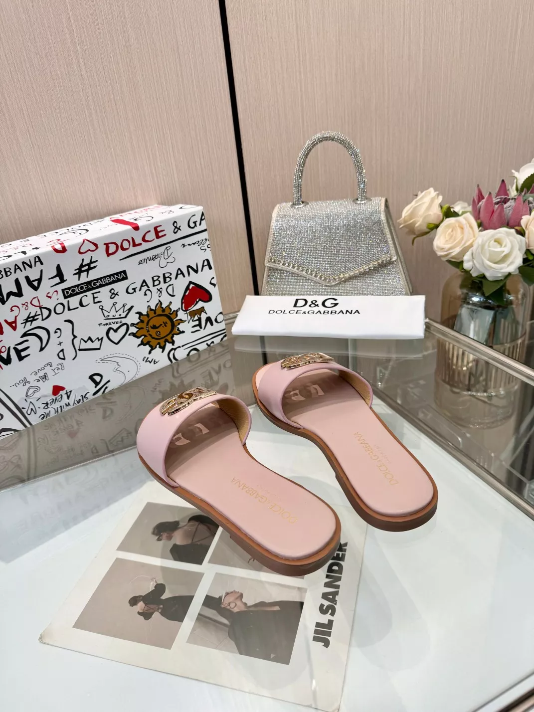 Dolce & Gabbana D&G Slippers For Women Comfortable 2688