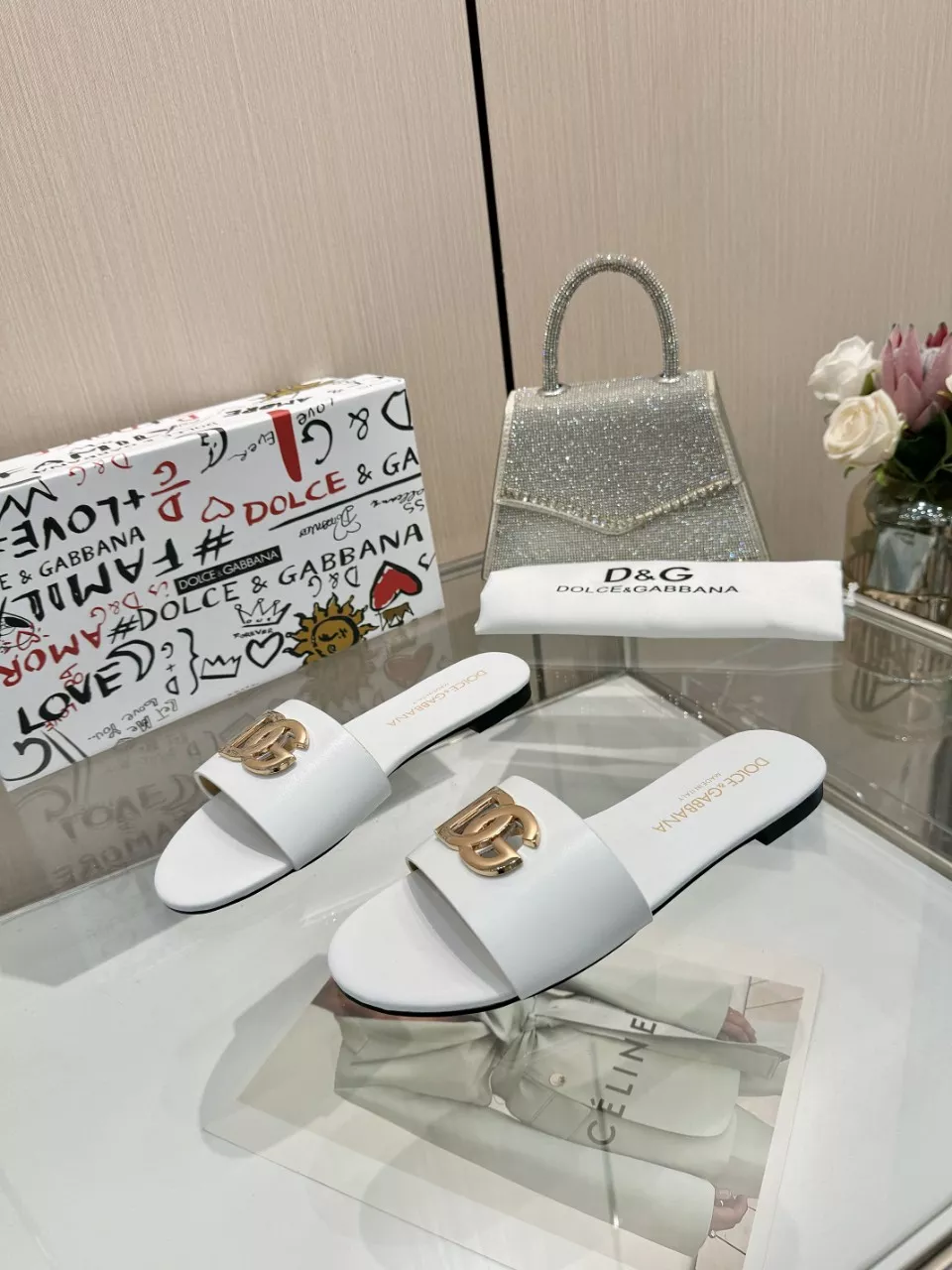 Dolce & Gabbana D&G Slippers For Women Compact 2839