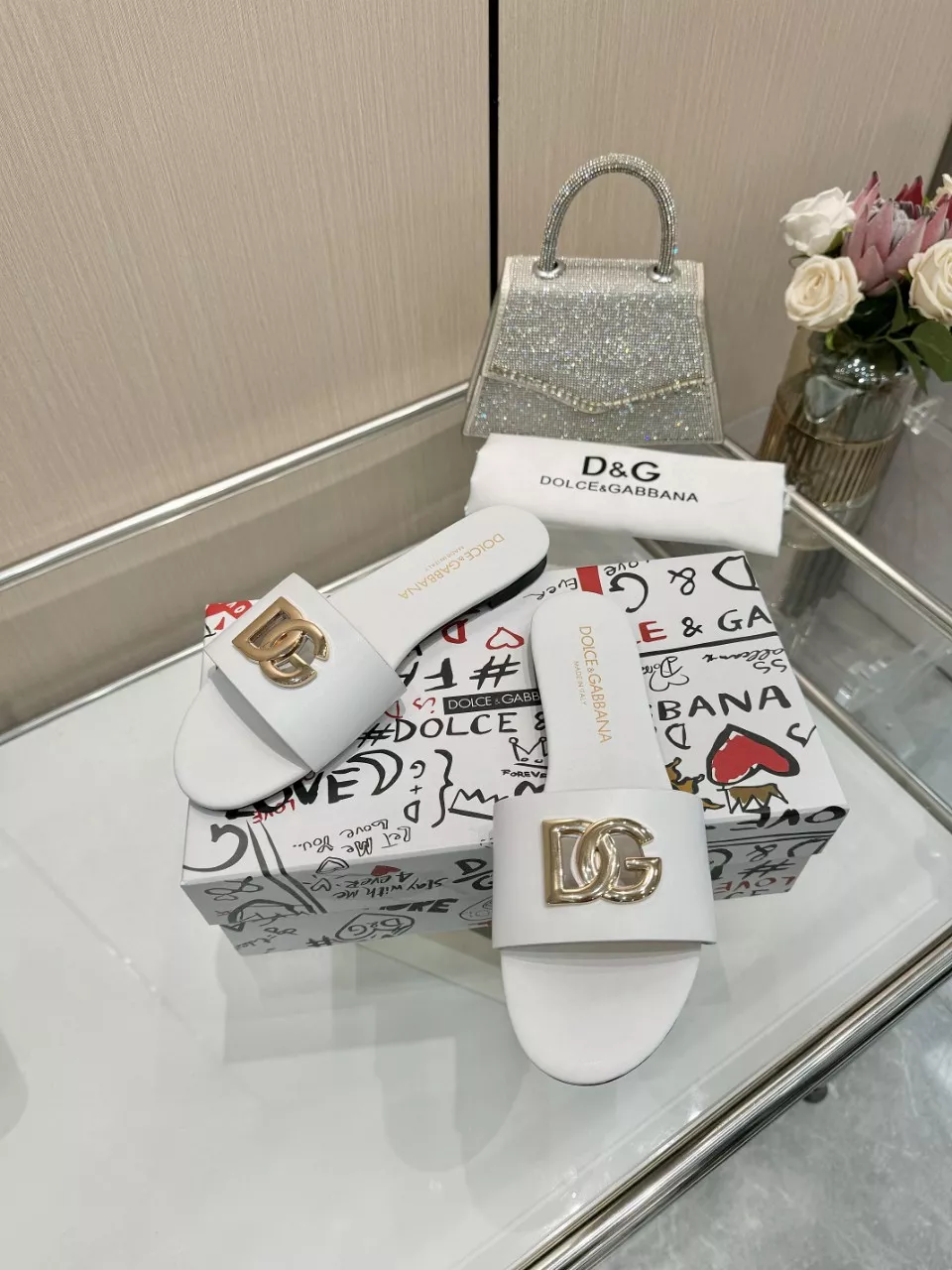 Dolce & Gabbana D&G Slippers For Women Compact 2839