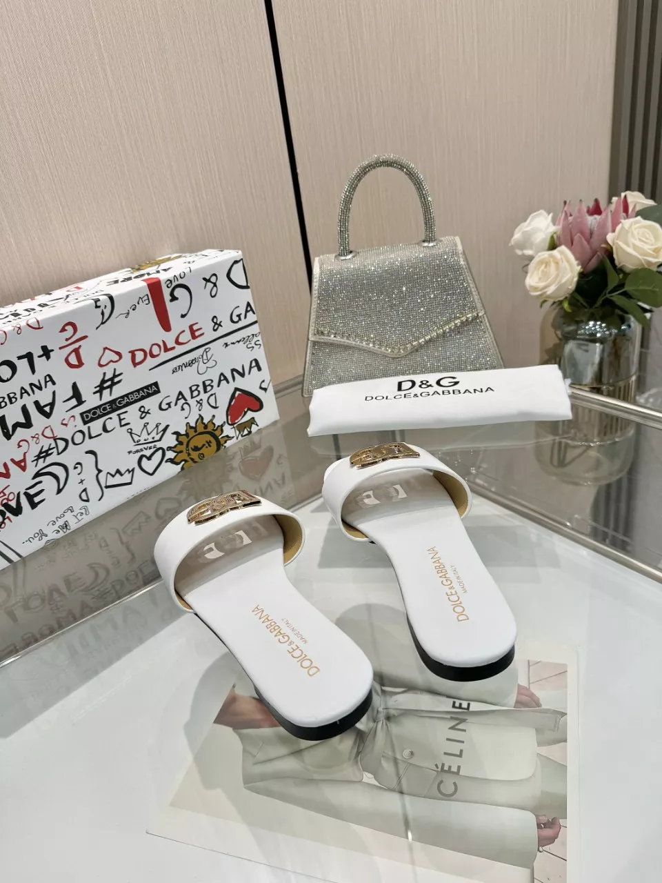 Dolce & Gabbana D&G Slippers For Women Compact 2839