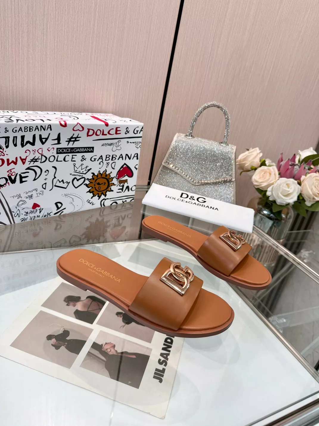 Dolce & Gabbana D&G Slippers For Women Compact 5315