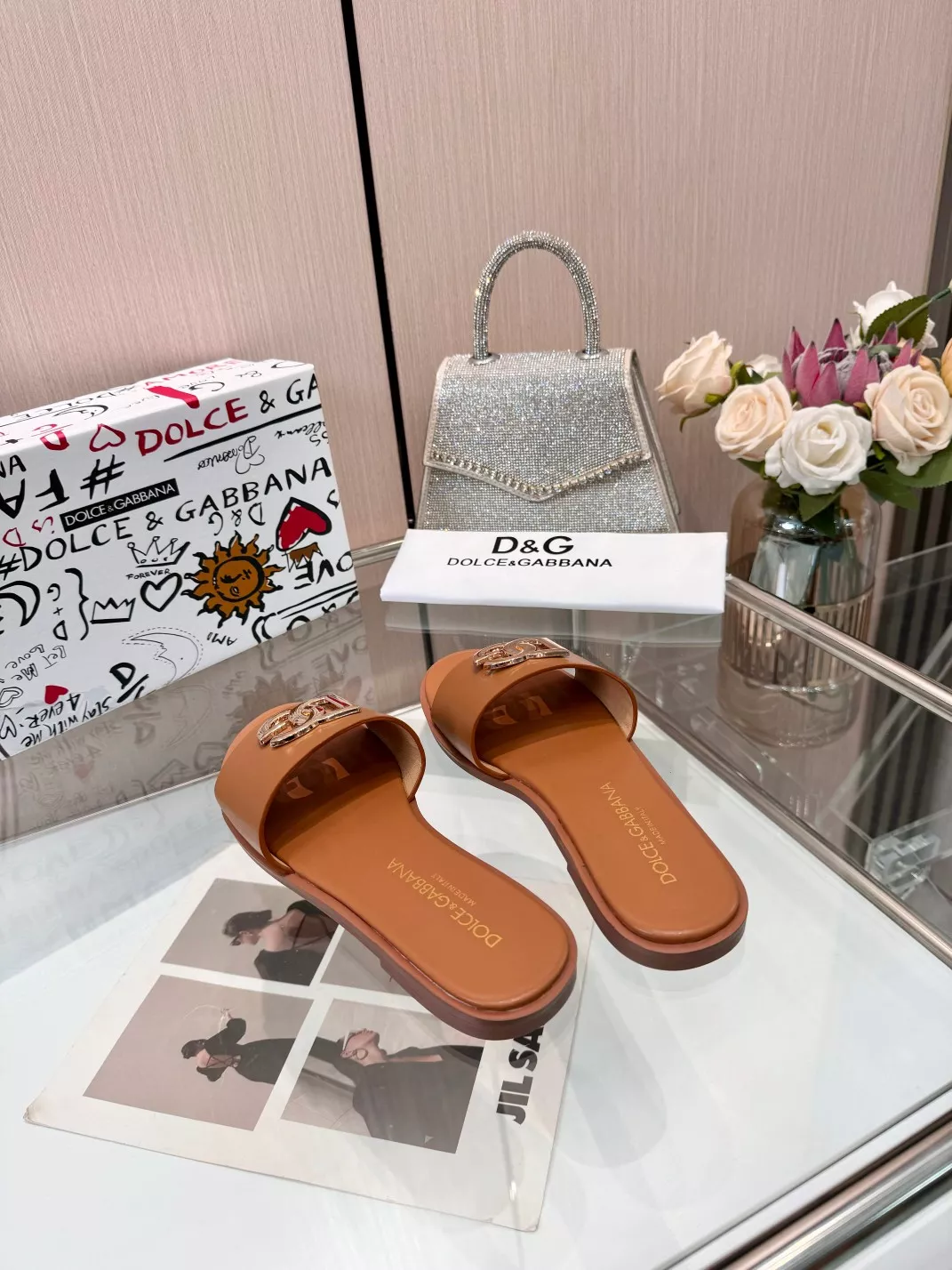 Dolce & Gabbana D&G Slippers For Women Compact 5315