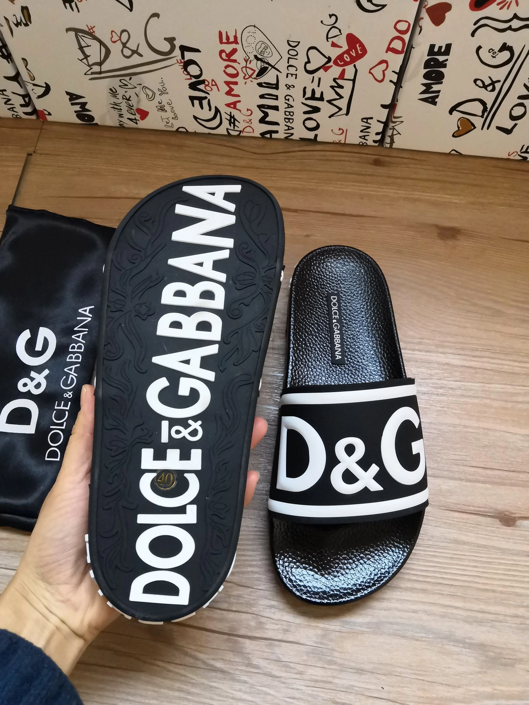 Dolce & Gabbana D&G Slippers For Women DailyWear 5313