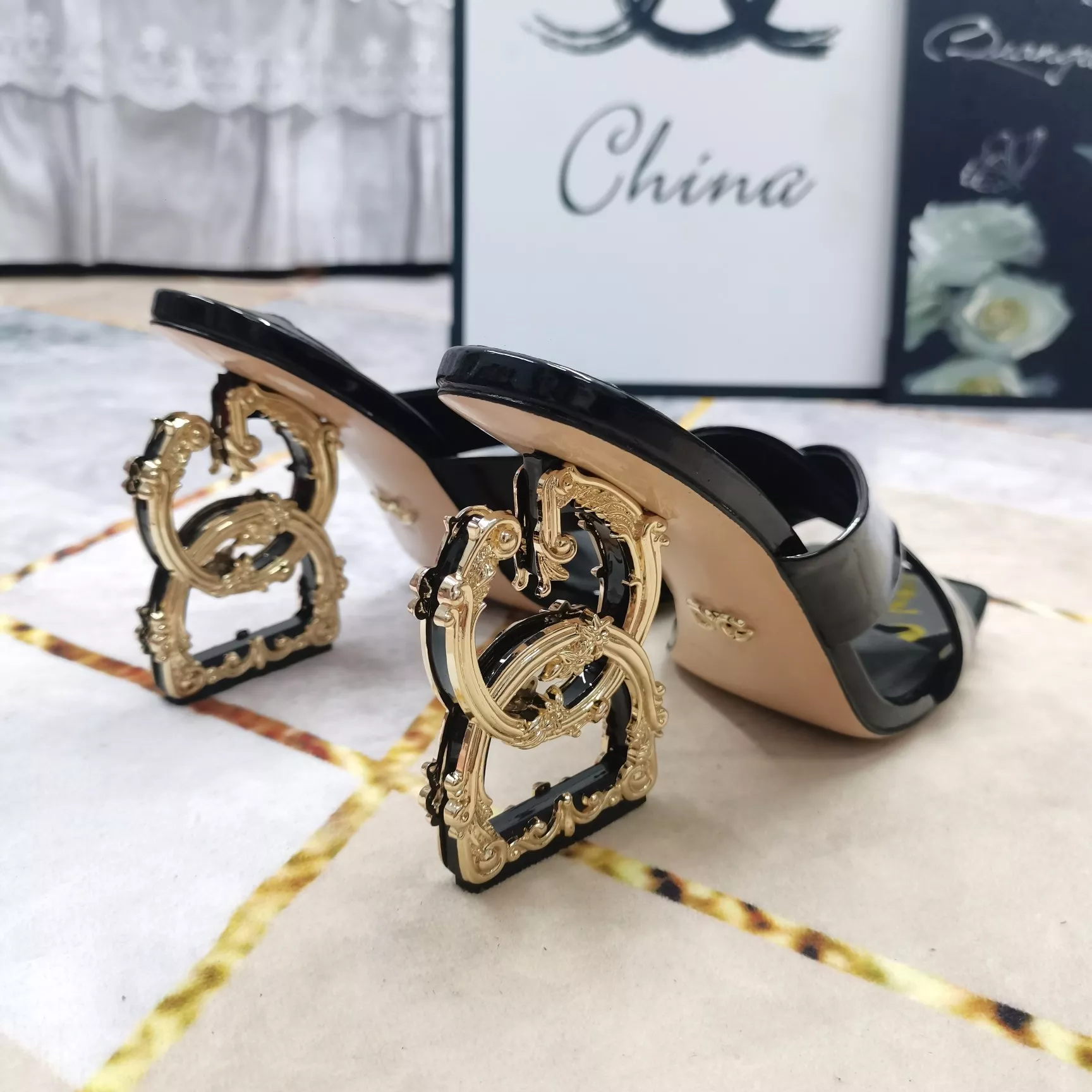 Dolce & Gabbana D&G Slippers For Women DailyWear 9447