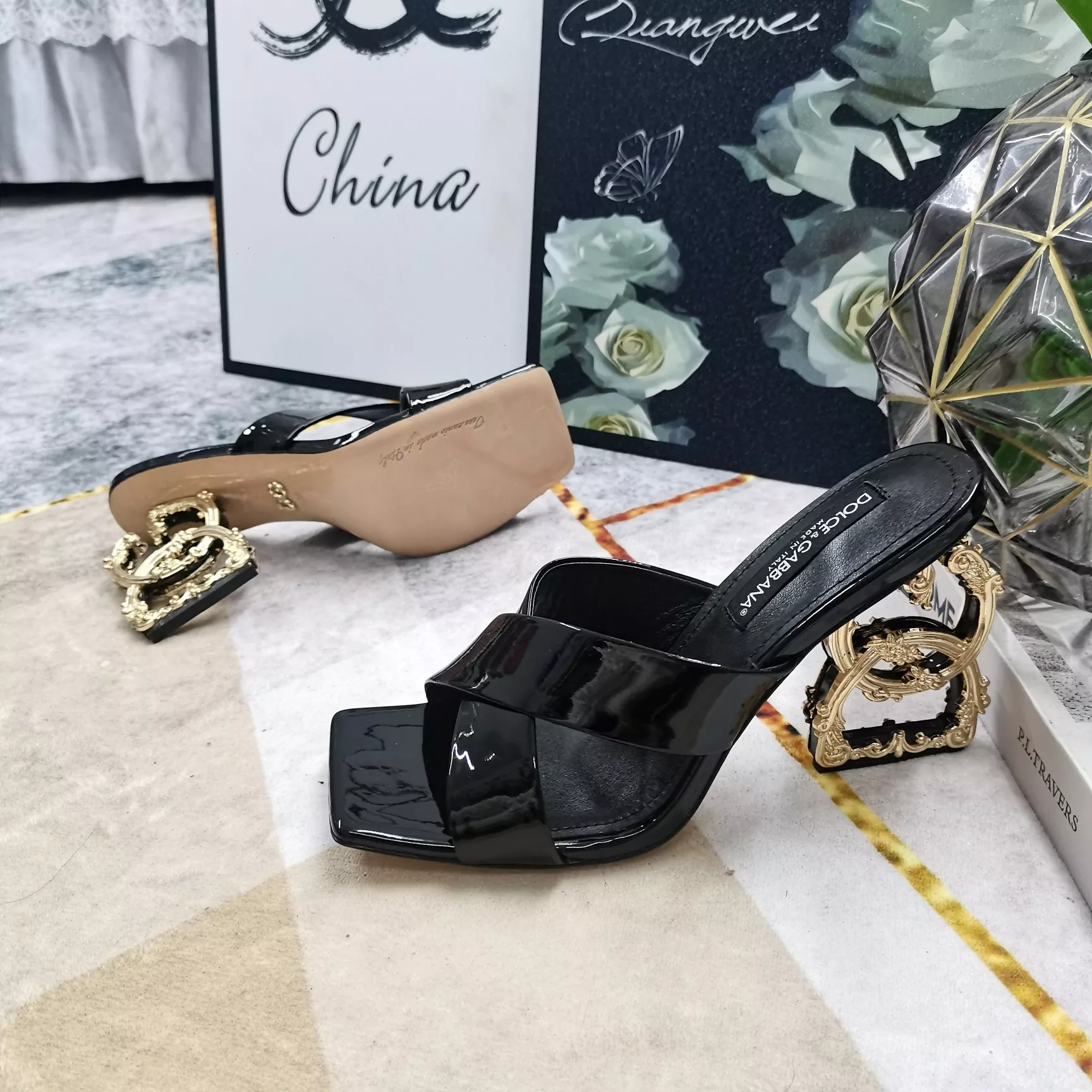 Dolce & Gabbana D&G Slippers For Women DailyWear 9447