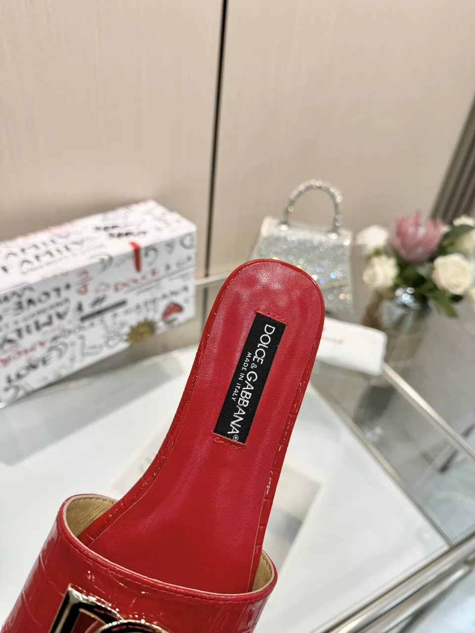 Dolce & Gabbana D&G Slippers For Women Durable 6994