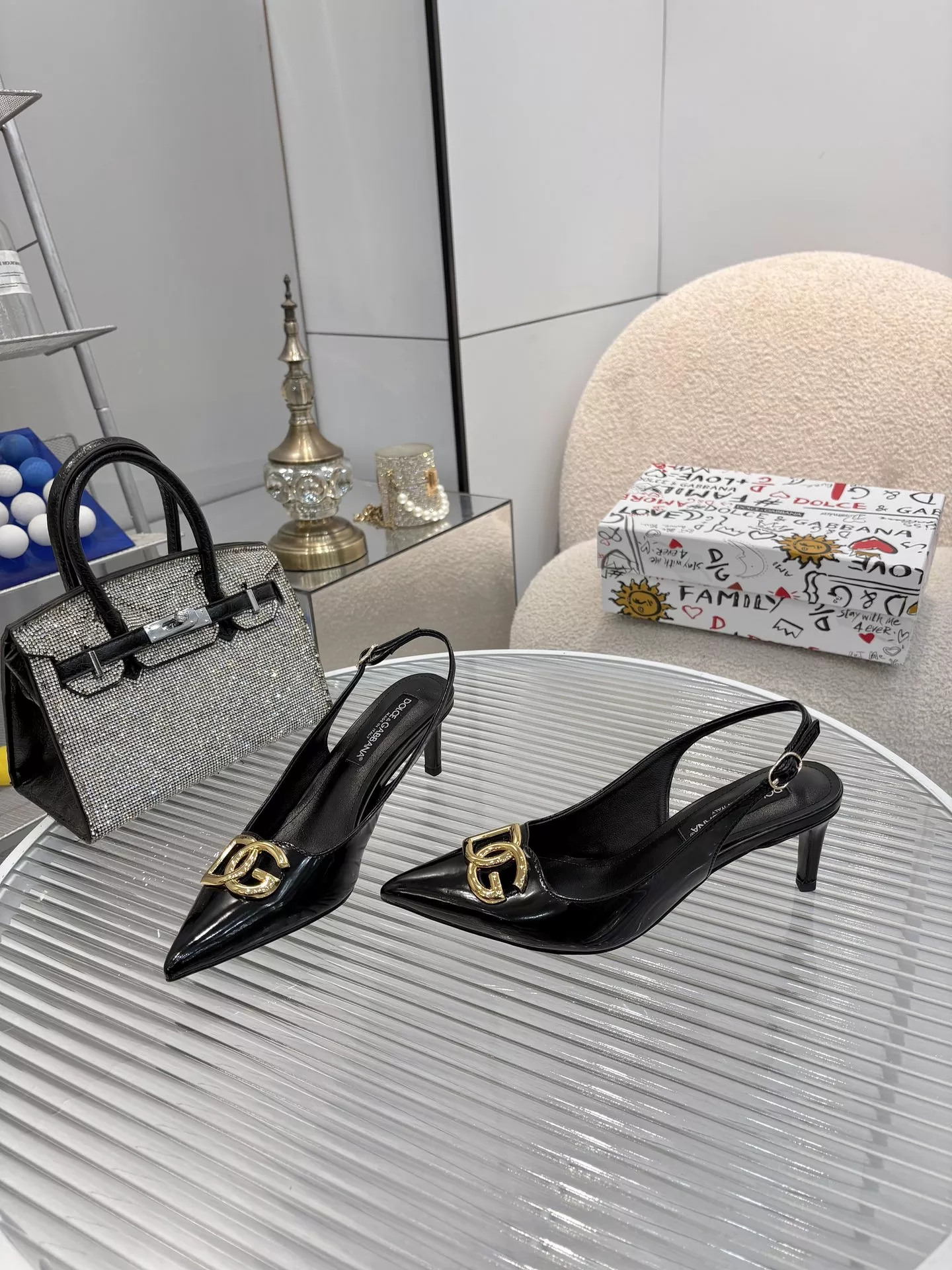 Dolce & Gabbana D&G Slippers For Women EyeCatching 8517