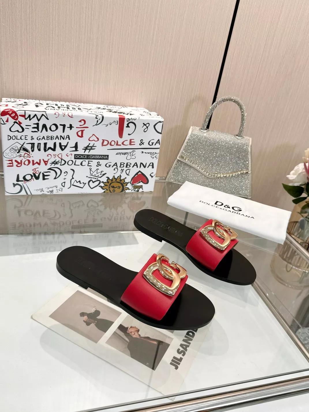 Dolce & Gabbana D&G Slippers For Women EyeCatching 9708