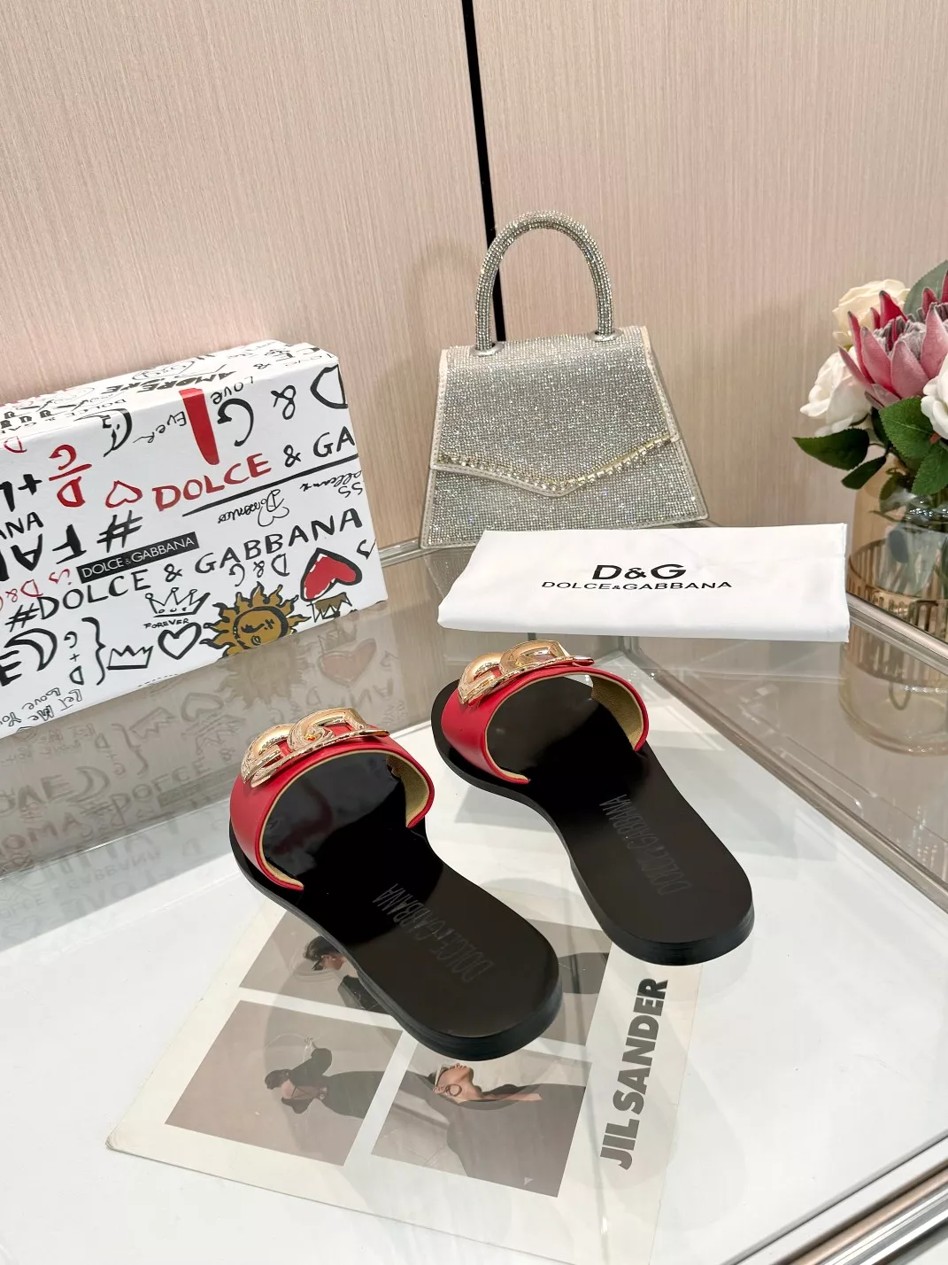 Dolce & Gabbana D&G Slippers For Women EyeCatching 9708