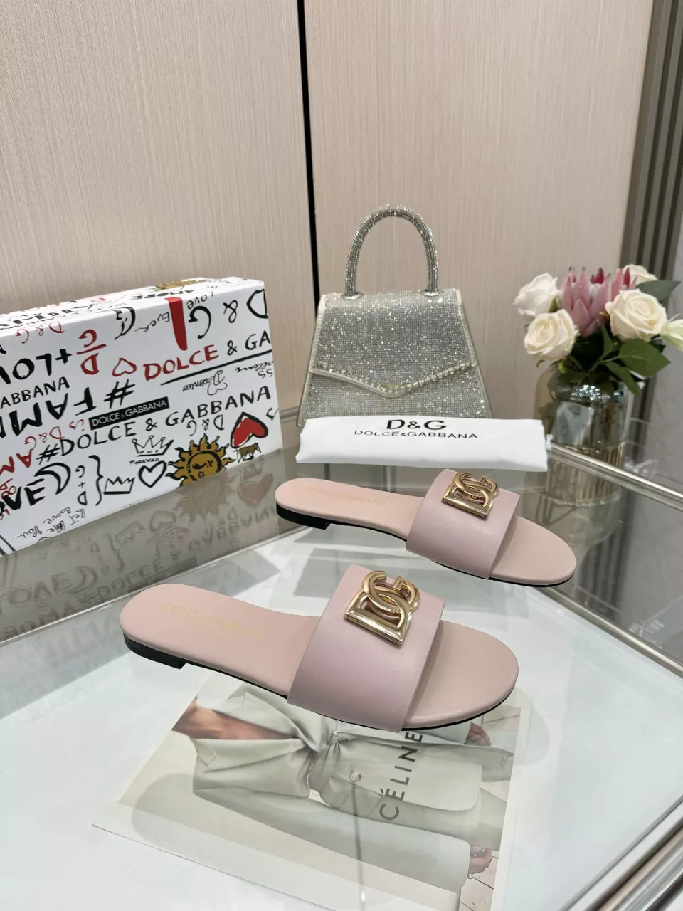 Dolce & Gabbana D&G Slippers For Women HighQuality 3383