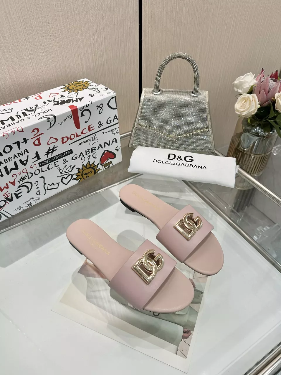 Dolce & Gabbana D&G Slippers For Women HighQuality 3383