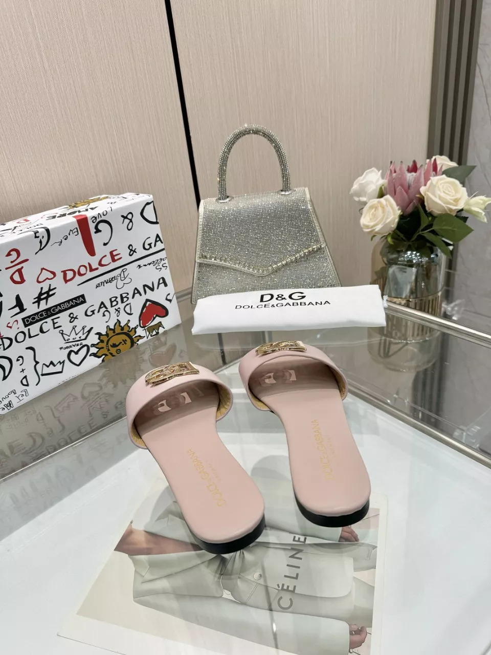 Dolce & Gabbana D&G Slippers For Women HighQuality 3383