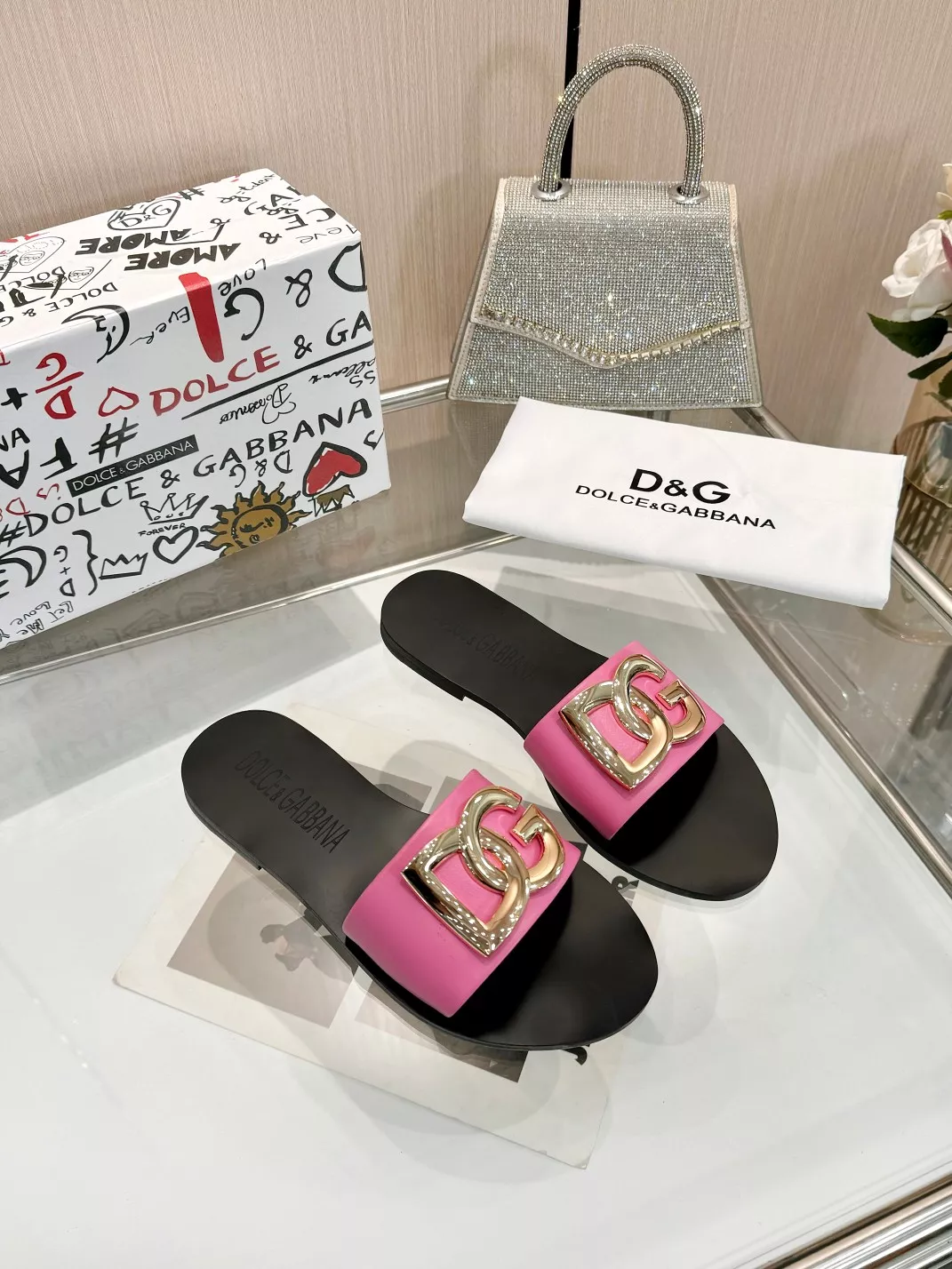 Dolce & Gabbana D&G Slippers For Women Popular 2650