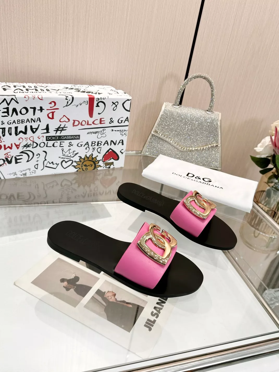 Dolce & Gabbana D&G Slippers For Women Popular 2650