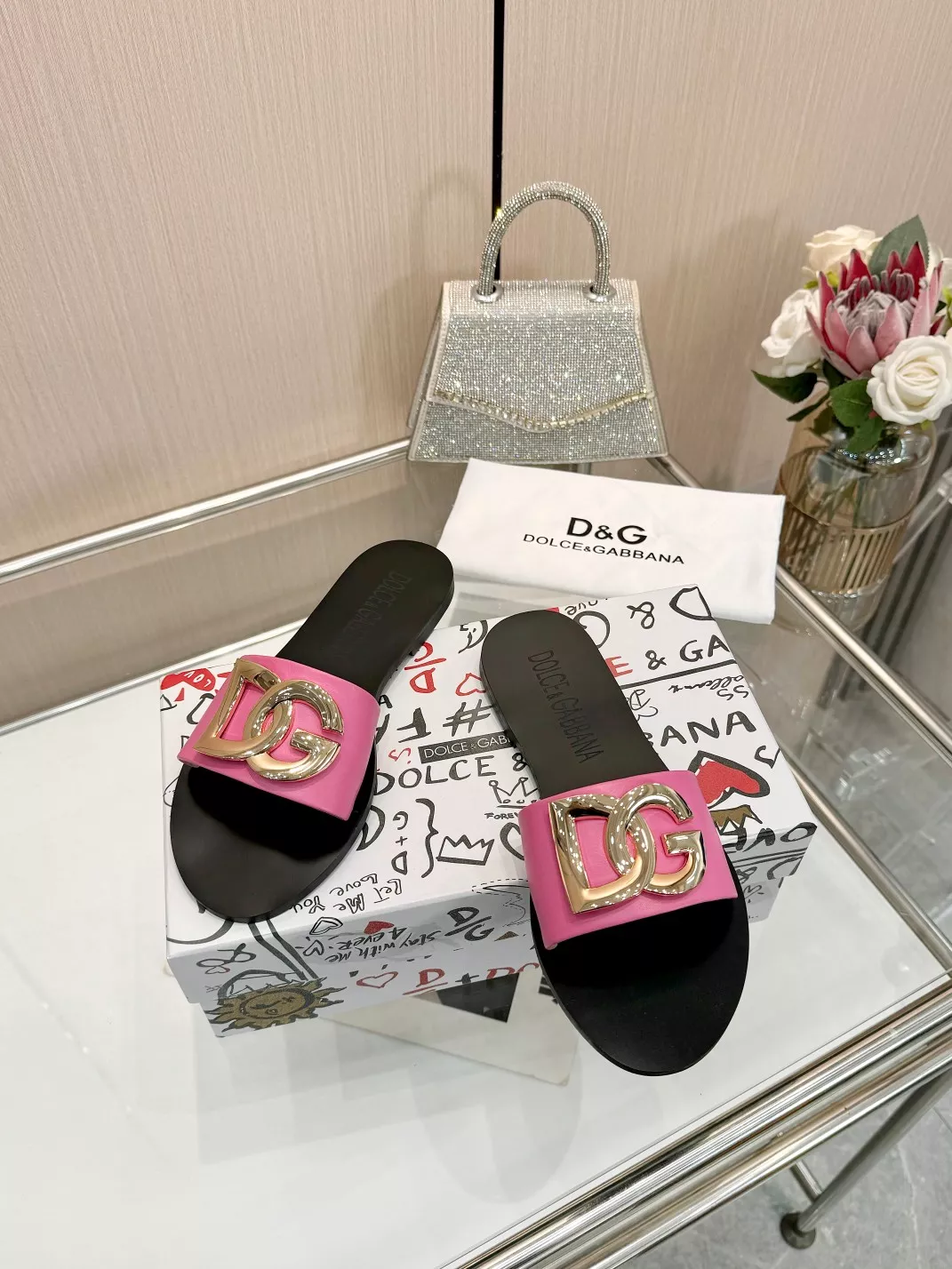Dolce & Gabbana D&G Slippers For Women Popular 2650