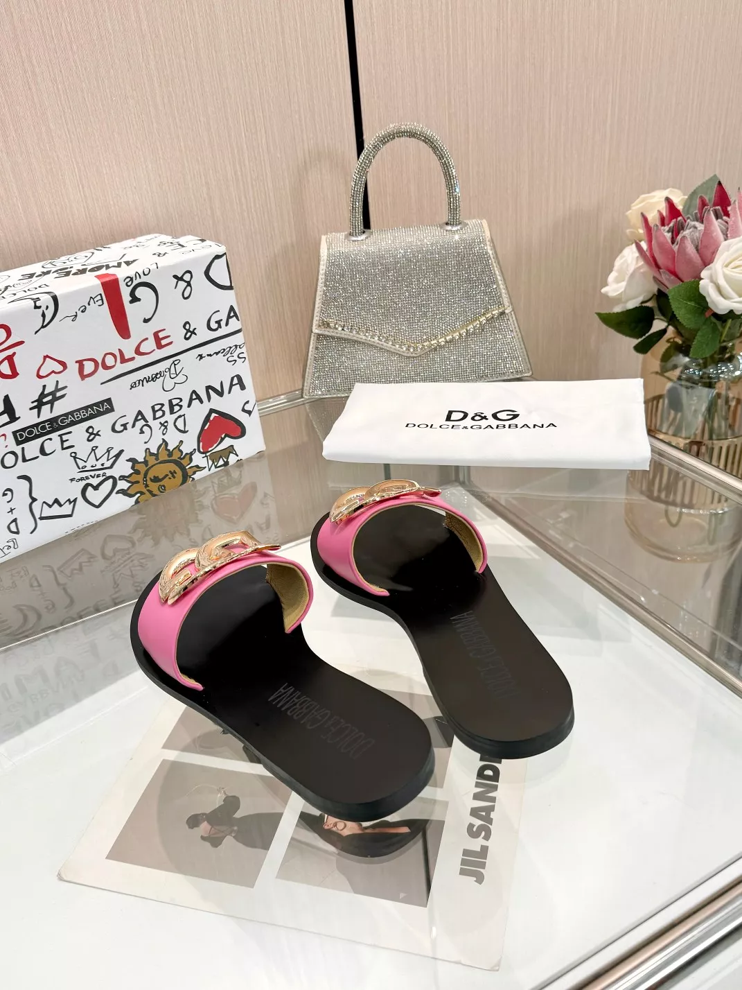 Dolce & Gabbana D&G Slippers For Women Popular 2650