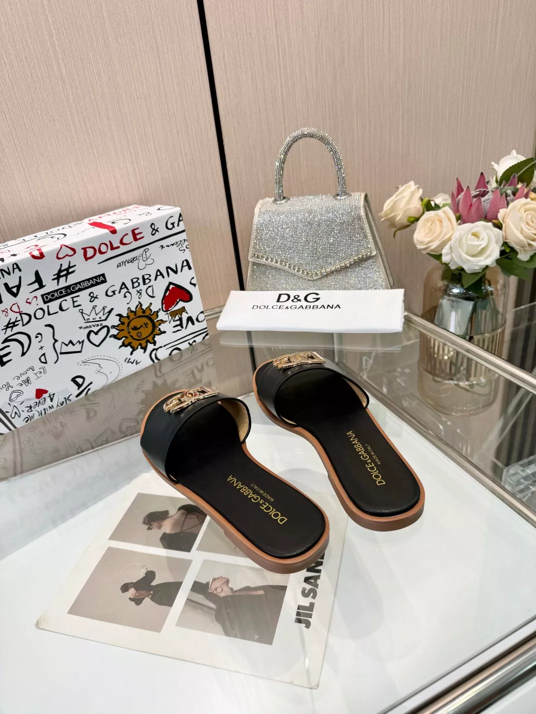 Dolce & Gabbana D&G Slippers For Women Refined 6150