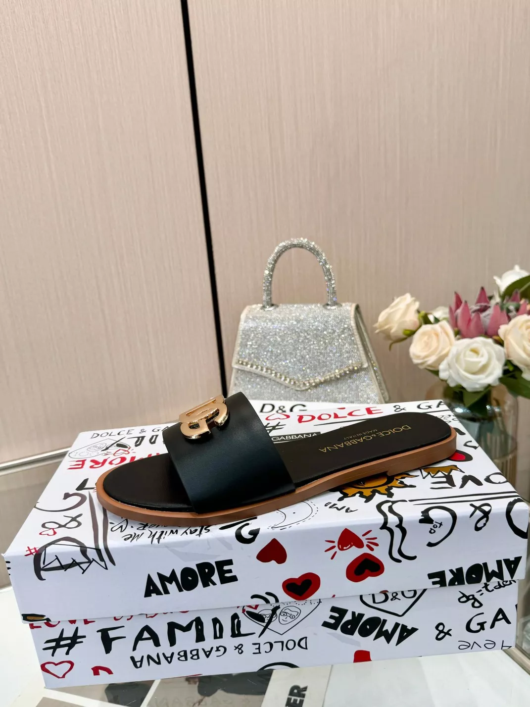 Dolce & Gabbana D&G Slippers For Women Refined 6150