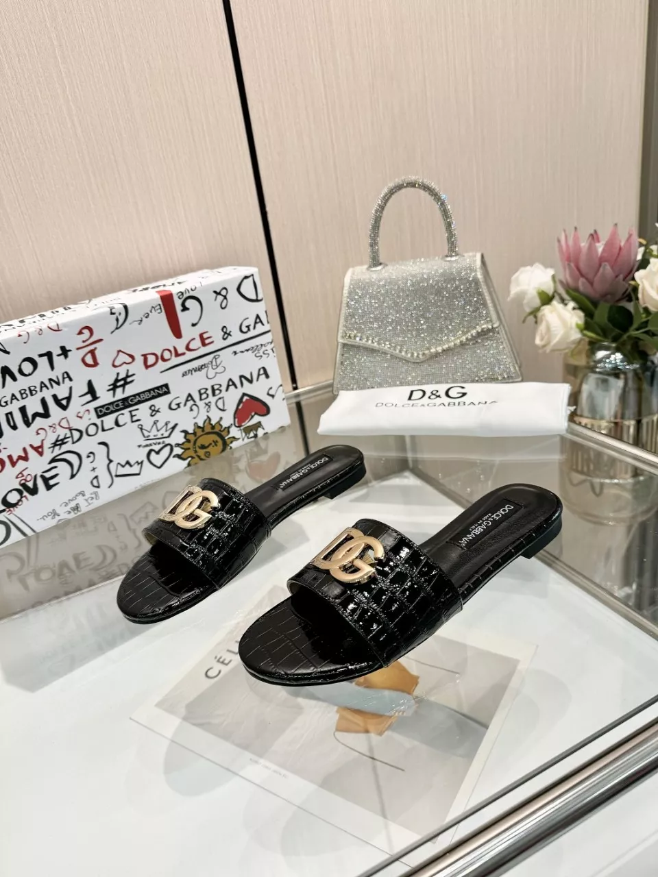 Dolce & Gabbana D&G Slippers For Women Refined 7952