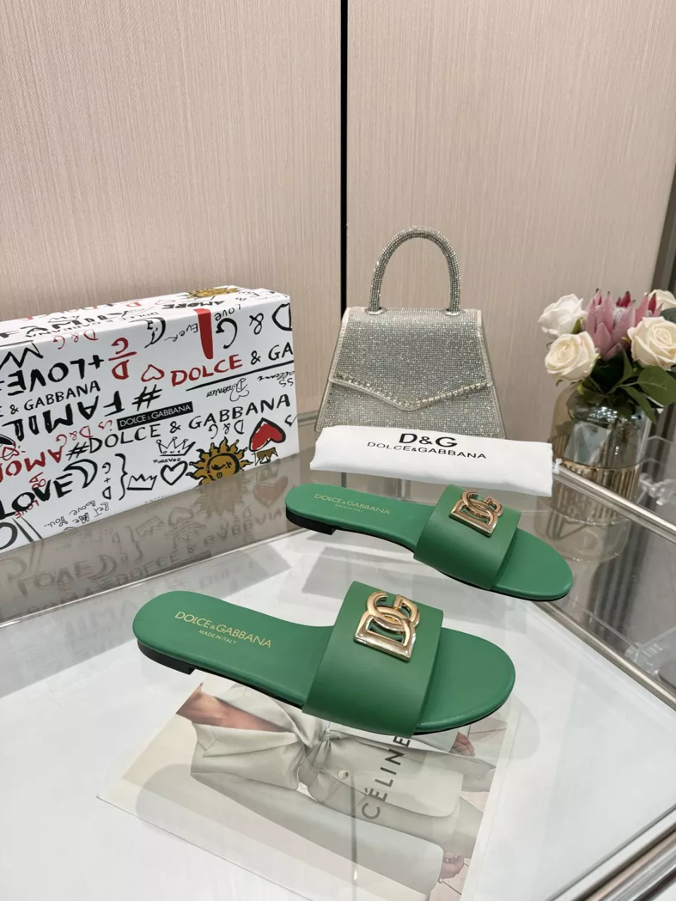 Dolce & Gabbana D&G Slippers For Women Refined 9462