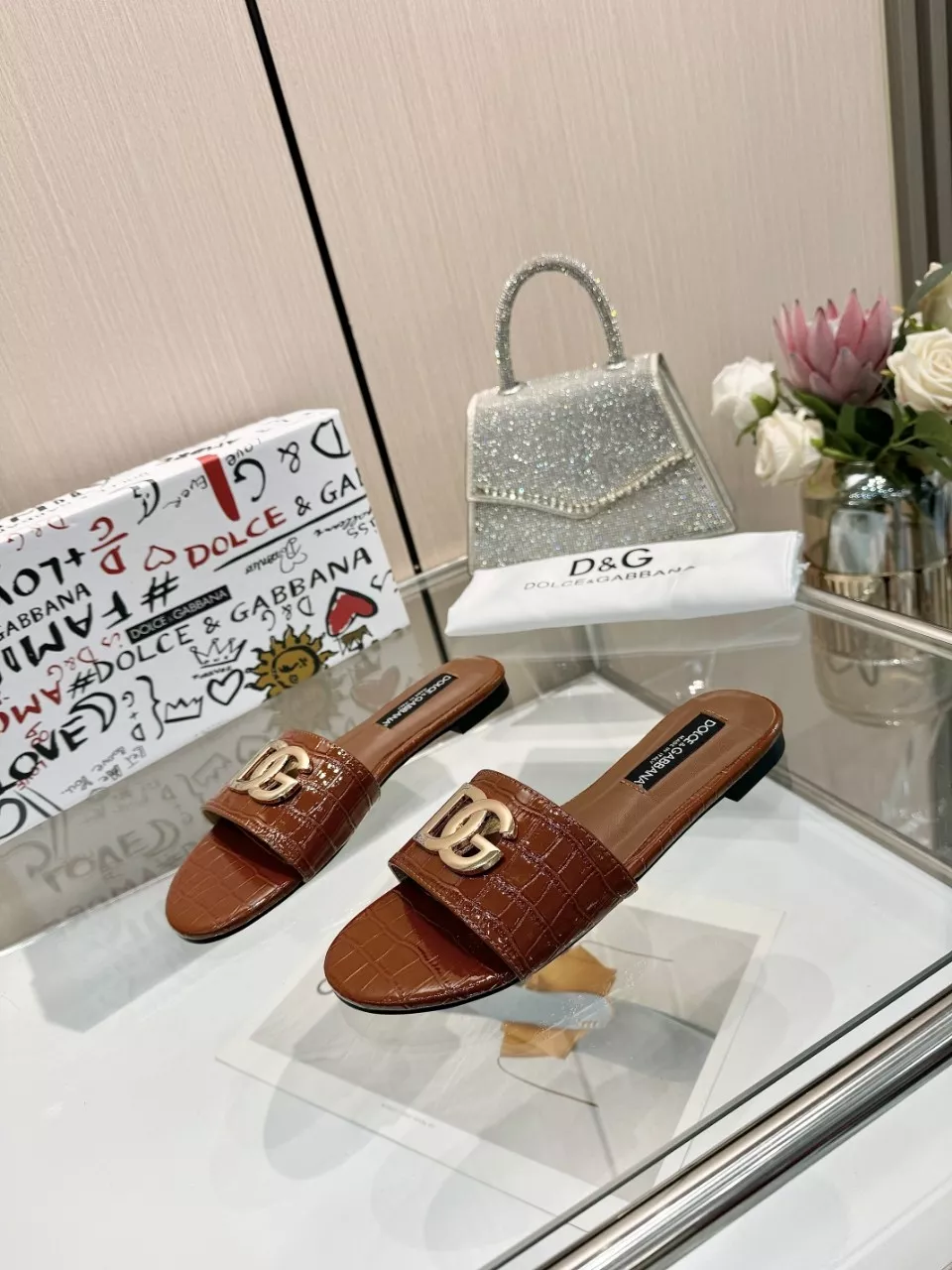 Dolce & Gabbana D&G Slippers For Women Resilient 2268