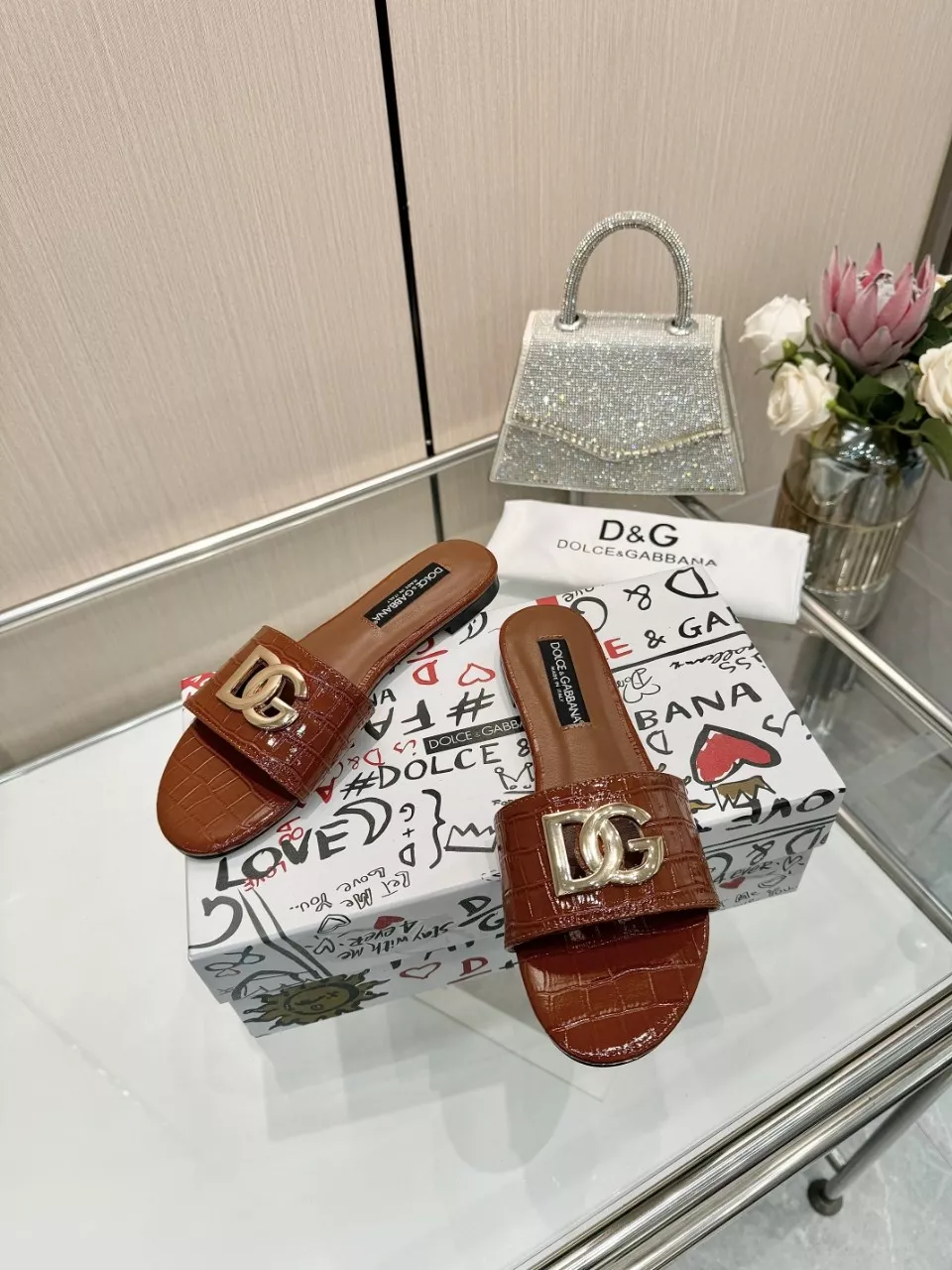 Dolce & Gabbana D&G Slippers For Women Resilient 2268