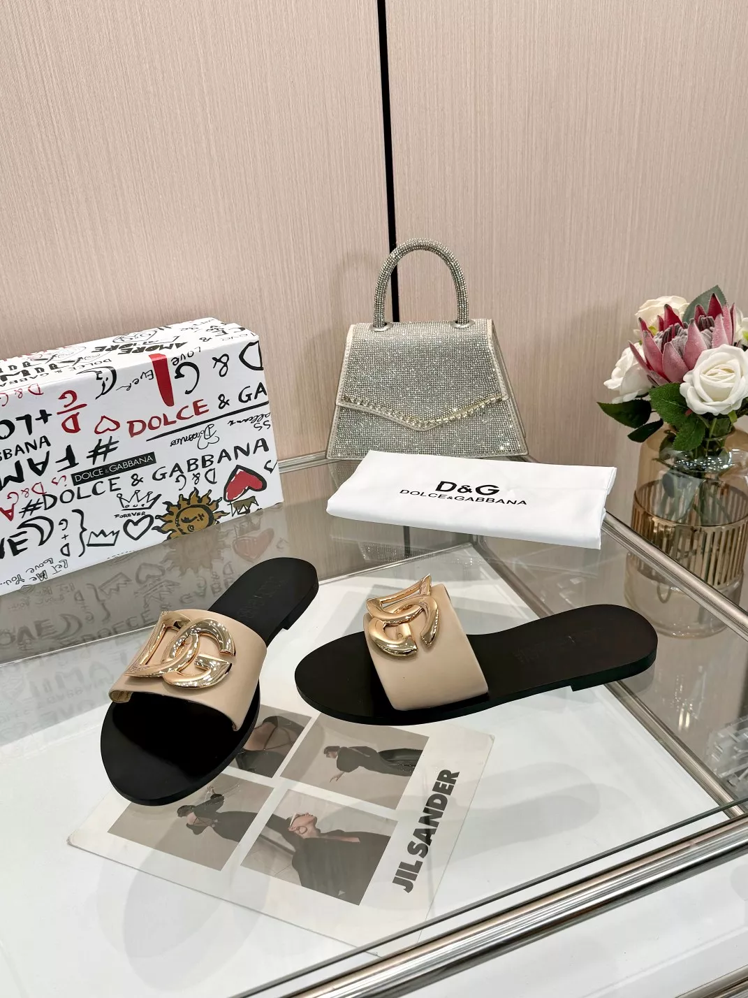 Dolce & Gabbana D&G Slippers For Women Soft 4721