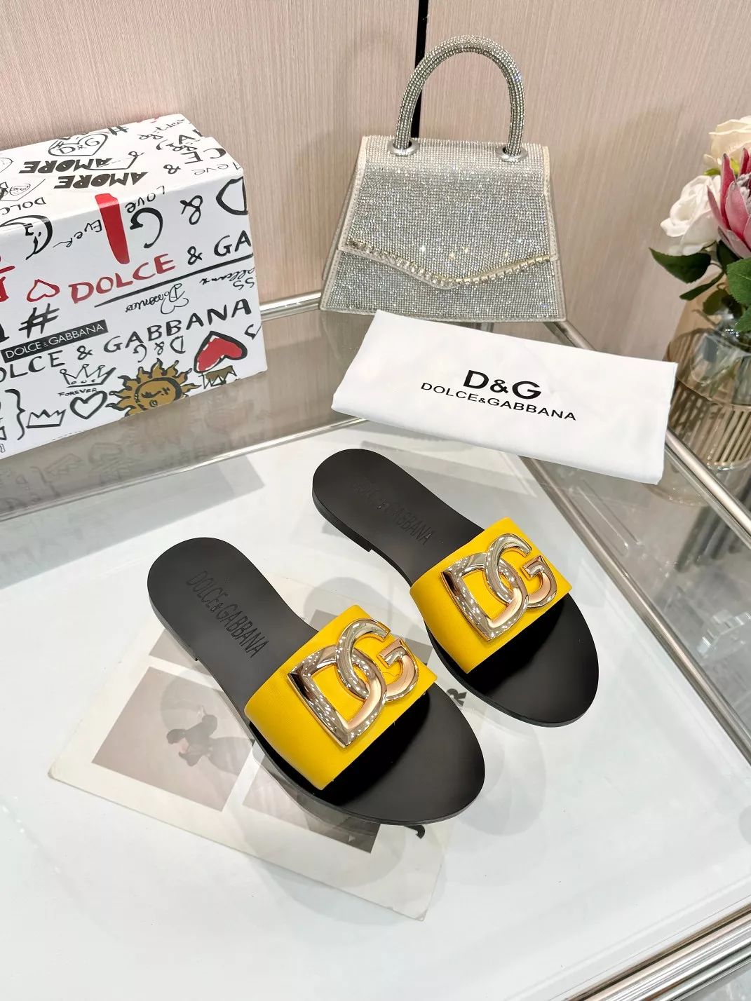 Dolce & Gabbana D&G Slippers For Women StreetReady 1222