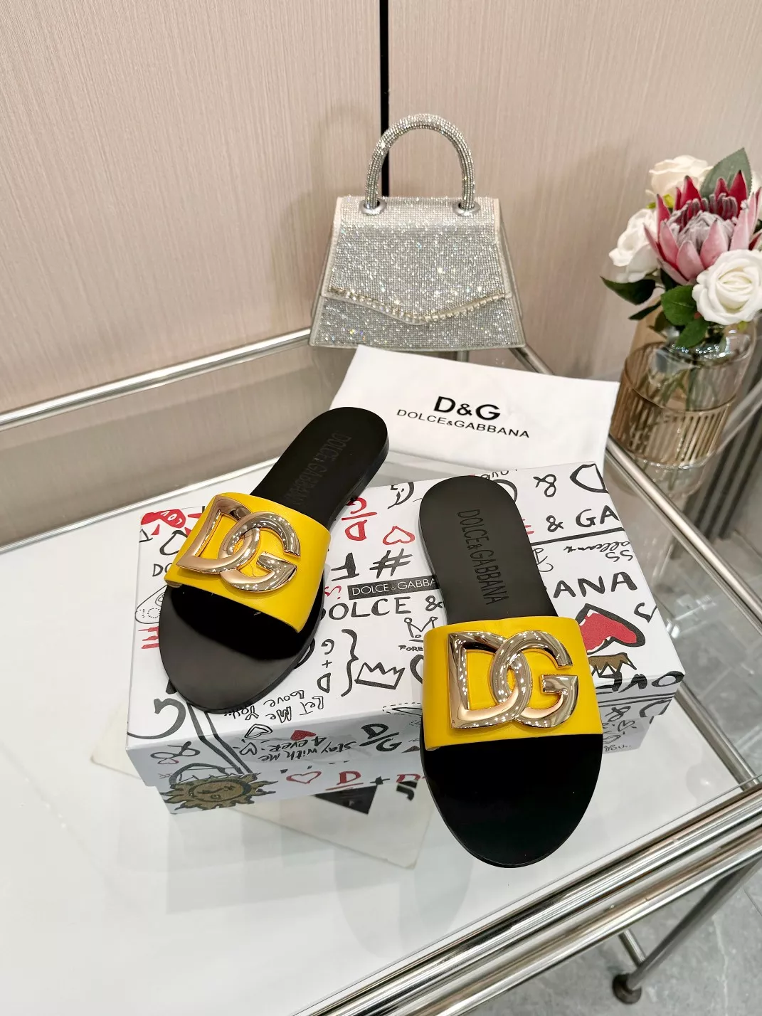 Dolce & Gabbana D&G Slippers For Women StreetReady 1222