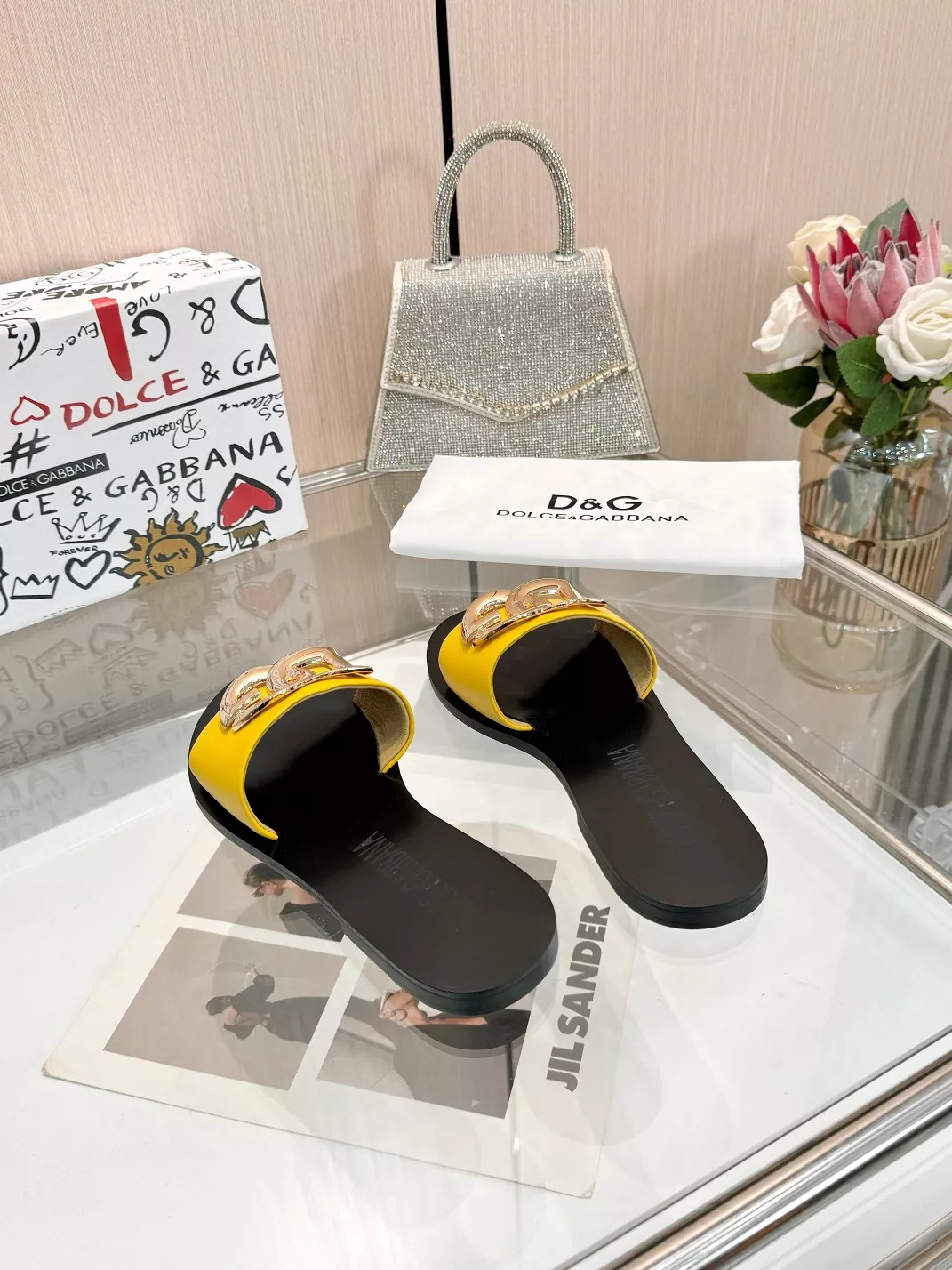 Dolce & Gabbana D&G Slippers For Women StreetReady 1222