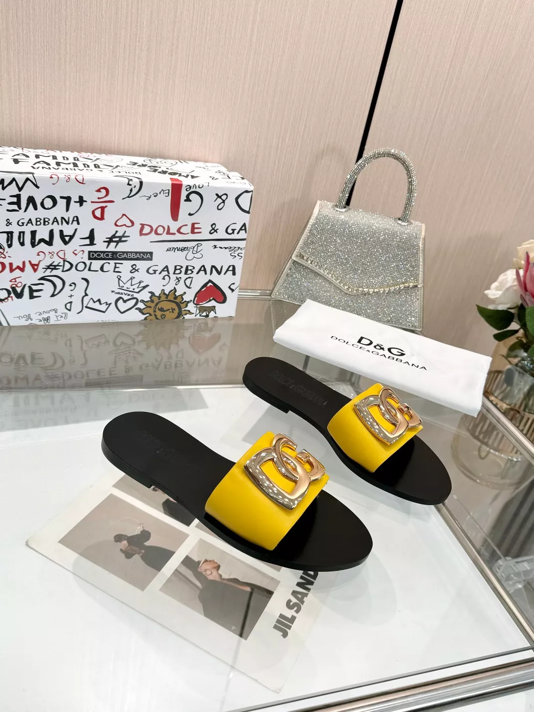 Dolce & Gabbana D&G Slippers For Women StreetReady 1222