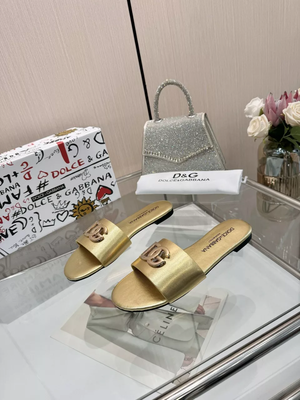 Dolce & Gabbana D&G Slippers For Women StreetReady 3707