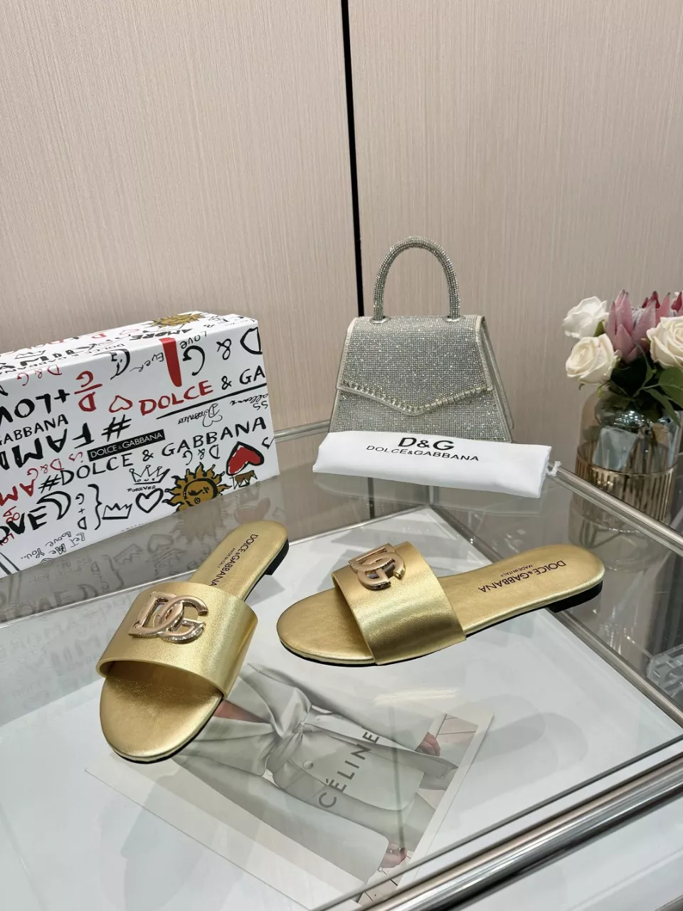 Dolce & Gabbana D&G Slippers For Women StreetReady 3707