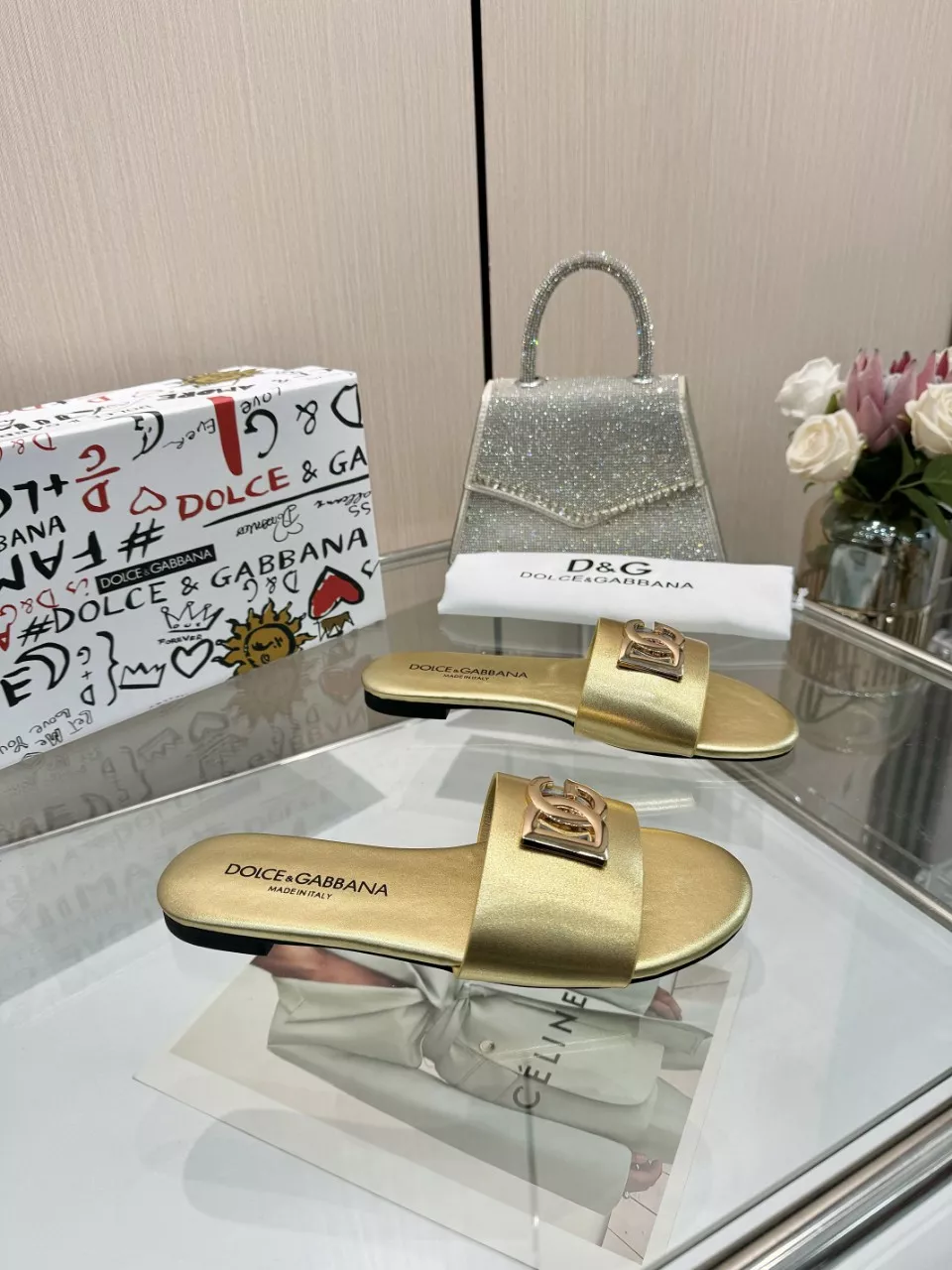 Dolce & Gabbana D&G Slippers For Women StreetReady 3707