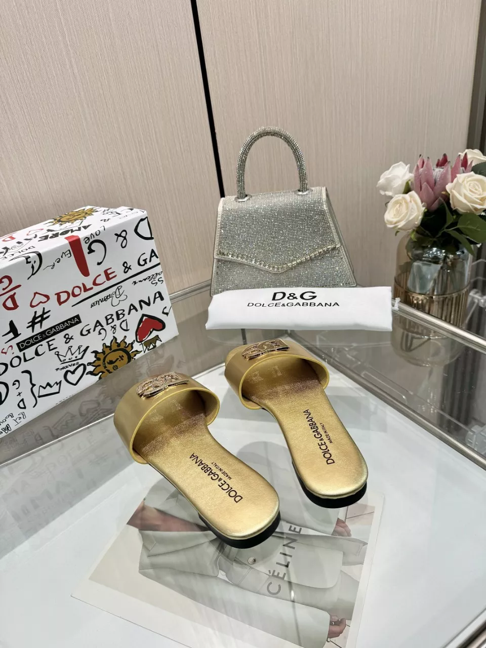 Dolce & Gabbana D&G Slippers For Women StreetReady 3707