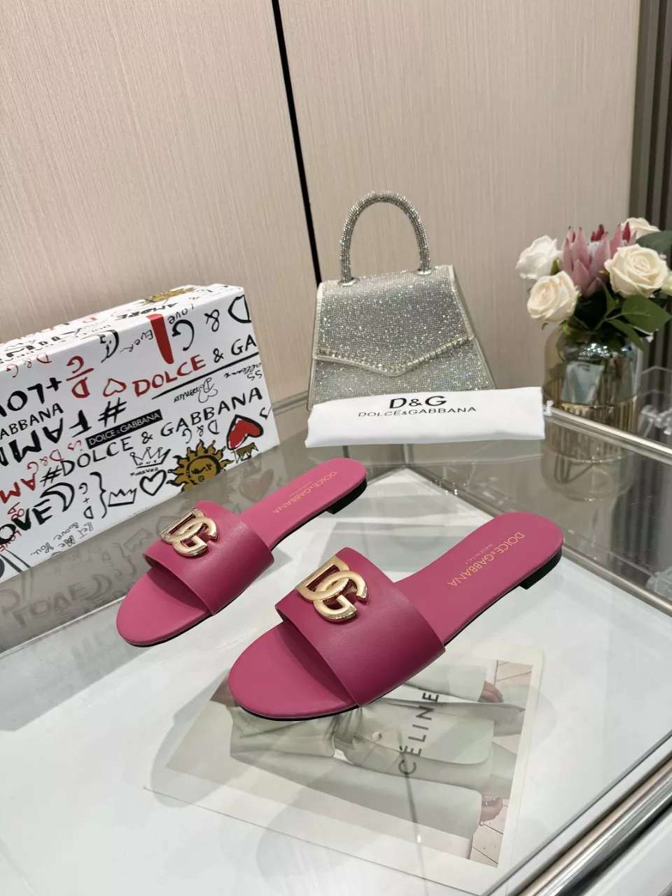 Dolce & Gabbana D&G Slippers For Women Stylish 3066