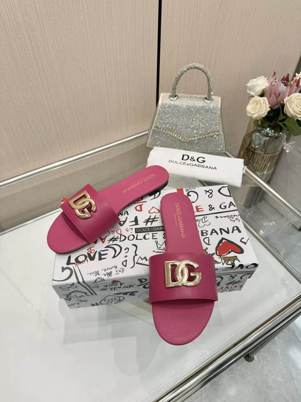Dolce & Gabbana D&G Slippers For Women Stylish 3066