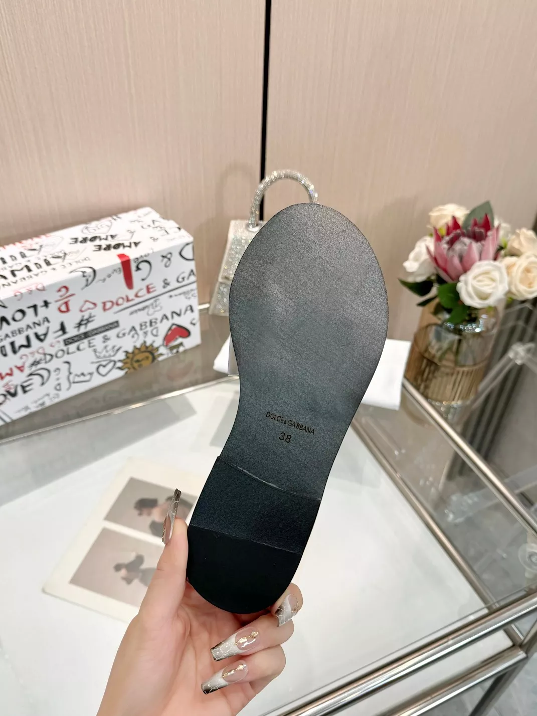 Dolce & Gabbana D&G Slippers For Women Stylish 4633